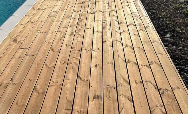 Terrasse en bois, Eybens, Perrier Aménagement