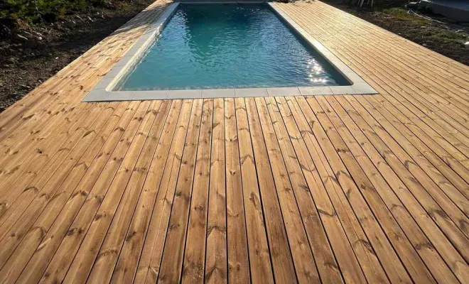 Terrasse en bois, Eybens, Perrier Aménagement