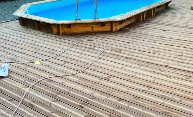 Terrasse en bois, Eybens, Perrier Aménagement