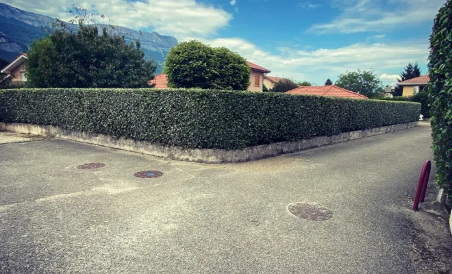 Taille sur la commune de varces